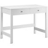 Small Desk with Drawers, Kids Desk for Bedroom, Modern Simple Study Table for Drawing, Reading, Writing