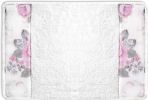 Larrisa Floral Bathroom Rug Luxury Bath Rug Washable Contemporary Decor Beautiful Shower Mat Unique Design Stylish Non Slip Shower Mat Flower Bath Rug