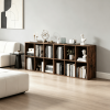 Modern 6-Cube Bookcase for Bedroom Living Room with Anti-Tipping Kits