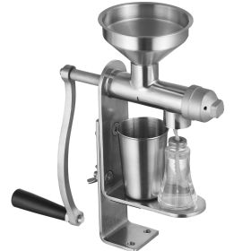 Manual Oil Press Machine, Stainless Steel Oil Extractor Machine, Detachable Oil Presser for Effortless Cleaning