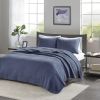 2 Piece Quilt Set Navy Twin/Twin XL