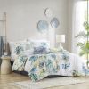 Cotton Printed 6 Piece Comforter Set Multi Queen