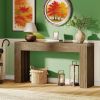 150 Cm Rustic Farmhouse  Dining Table with Legs in Brown Finish