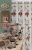 Floral Bathroom Towel Set - 3 Piece Bath, Hand, and Wash Towels - Modern Classic Contemporary Decor With Beautiful Unique Design - Stylish Flower Set
