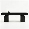 59 Inch Long Entryway Bench with Arched Bases Shoe Bench for Hallway Home Decor And Furniture