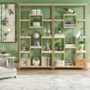 Modern Free-Standing  Bookcase with 11 Open Shelves - Elegant Storage Solution for Home And Office