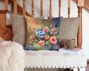 NEW Dove Throw Pillow Machine Washable, Indoor Outdoor Decorative Pillow for Couch, Bed or Patio, 14Hx14W