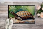 Turtles Tortoises Doormat Front Door Mat Indoor Outdoor Rugs for Entryway, Non Slip Washable Low Pile, 24H X 36W