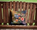 NEW Dove Throw Pillow Machine Washable, Indoor Outdoor Decorative Pillow for Couch, Bed or Patio, 14Hx14W