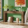 150 Cm Rustic Farmhouse  Dining Table with Legs in Brown Finish