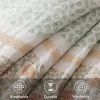 9 Piece Cotton Percale Comforter Set Coral King