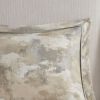 7 Piece Textured Cotton Blend Comforter Set Gray Cal King
