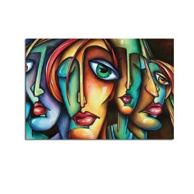 Handmade Abstract Oil Painting Wall Art Modern Figure Picture Minimalist On Canvas Home Decoration For Living Room No Frame (size: 150X220cm)