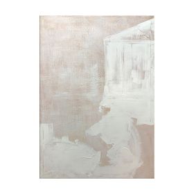 Pure Color Hand-Painted Abstract Oil Painting Modern Decoration Nordic Light Luxury Villa Painting No Frame (size: 60X90cm)