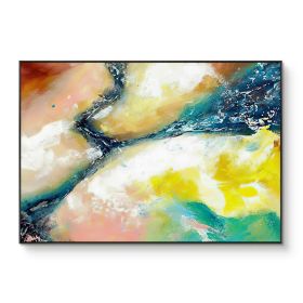 New Style Oil Painting On Canvas For Room Decor Modern Big Size 100% Handmade Abstract Picture Hand Painted Custom-made Painting (size: 75x150cm)