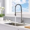 Single Handle Spring High Arc Kitchen Faucet
