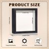 16pcs Wooden Shadow Box Picture Frame Set | 5X5Inch Square Shape, Suitable for Photos, Weddings, Floral Arrangements