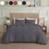 Serta Simply Clean Pleated Duvet cover Queen