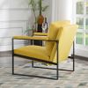 Metal Frame Accent Armchair